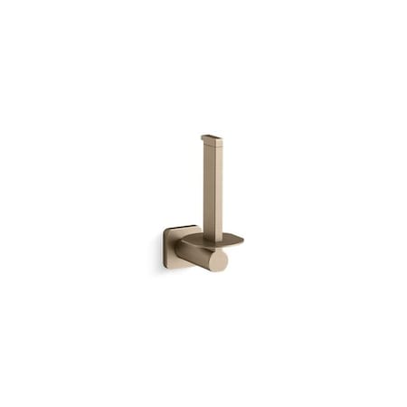 Kohler Parallel Vertical Toilet Tissue Holder K-23527-BV